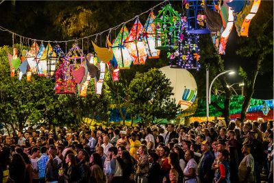 Festival de Forró com ambientação cultural em Amargosa